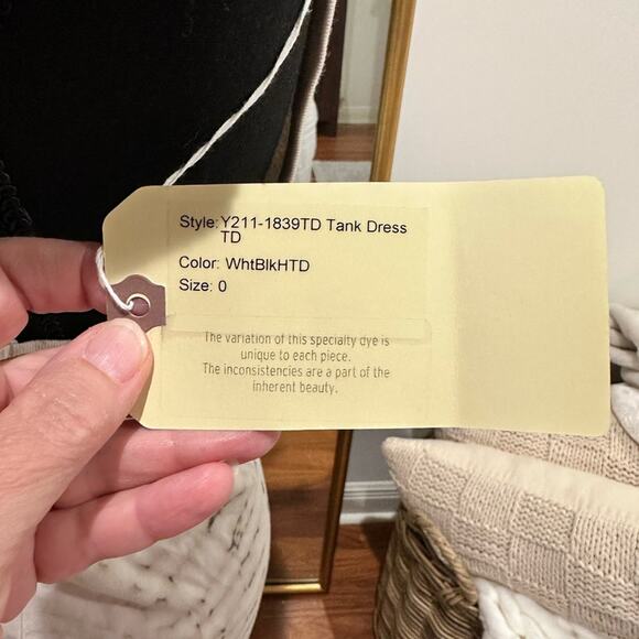 Raquel Allegra TIE-DYE BABY RIB TANK HILMA DRESS - Picture 5 of 10